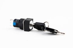 16MM ANAHTARLI 0-1 KALICI BUTON