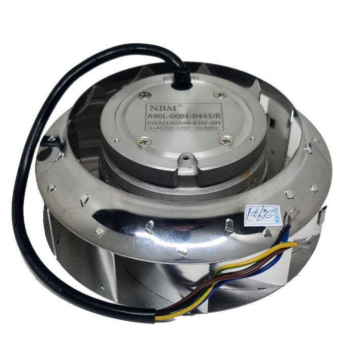 Ventilateur De Remplacement NBM A90L-0001-0443/R Pour Moteur Broche Fanuc - Neuf Sous Emballage D'origine