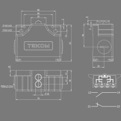 CNC LİMİT SWITCH 2Lİ YERLİ VE MİLLİ