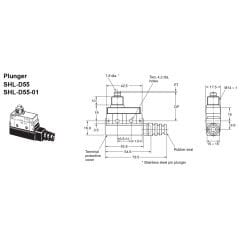 OMRON SHL-D55-01 LİMİT SWITCH